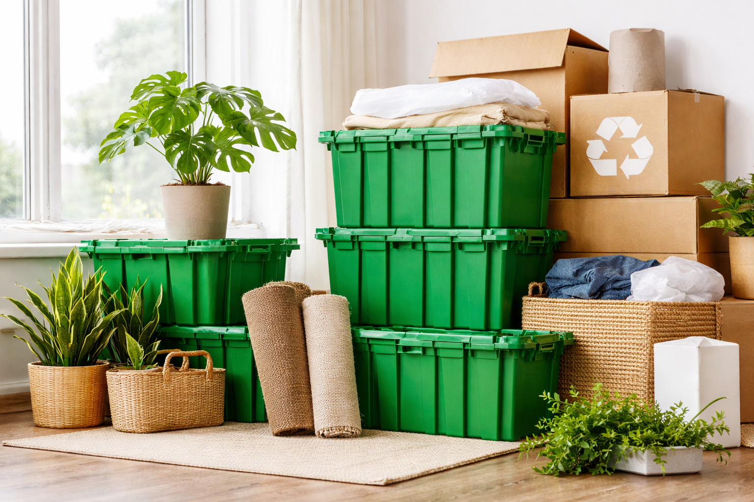 Nachhaltig umziehen – so geht ein umweltfreundlicher Umzug bild nachhaltig